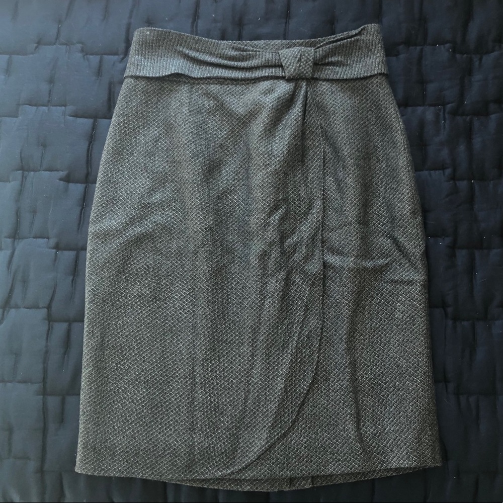 Classiques Entier Gray Tweed Skirt Size 6